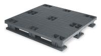 2PE66 Recycled Plastic Pallet, 48x40, Stackable