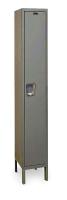 2PGC1 Unassembled Locker, W 12, D 15, H 78, Gray
