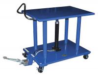 2PLH4 Scissor Lift Cart, 4000 lb., Steel, Fixed