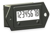 2PPV5 Hour Meter, 2-Hole Rectangular, LCD