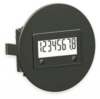 2PPV8 Hour Meter, SAE Round Flush Mount, LCD