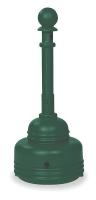 2RB32 Receptacle, Smoking, 5Qt, Green, 37 3/4 In H