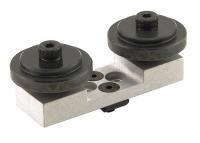 2RCP4 Roller Wheel Bracket Assembly, 3.125 In L