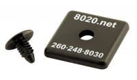 2RCR9 End Cap, For 1515, PK 2