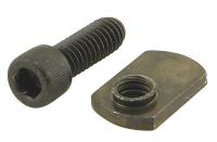 2RCU8 SHCS &amp; T-Nut, For 2130, PK 15