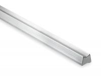 2RDF7 Support Rail, Steel, .625 In D, 48 In