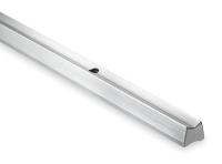 2RDJ3 Support Rail, Steel, 1.500 In D, 48 In