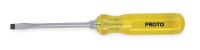 2RDP9 Screwdriver, Slotted, 1/4x6 In, Round