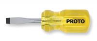 2RDW8 Slotted Screwdriver, 1/4 In Tip, 3 3/4 L