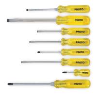 2RDY3 Screwdriver Set, Combo, 4-Sided, 8 PC