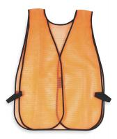 2RE22 Safety Vest, Orange, Univ, 20 In L, Mesh