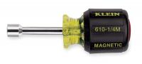 2RKP5 Magnetic Nut Driver, 1/4 Hex, 3 1/2 In L