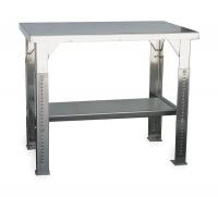 2RNH7 Workbench, 30Wx24Dx30 to 40 in. H