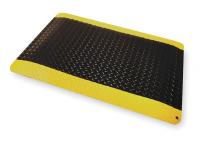 2RPN2 Antifatigue Mat, 2x3 Ft, Black With Yellow