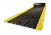 2RPN8 Antifatigue Mat, 3 x 75, Black With Yellow