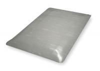 9T787 Anti-Fatigue Mat, PVC, Gray, 3 ft x 60 ft