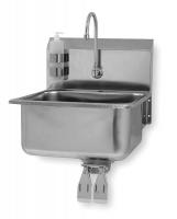 2RRE2 Hands Free Sink, Wall Mount, H 30 3/4 In
