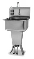 2RRE3 Hands Free Sink, Floor Mount, Height 46 In