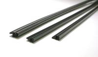 2RRP2 Steel Door Weatherstrip, Magnetic, Brown