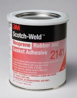 2RUE5 Gasket Adhesive, Can, 1 Quart, Light Yellow