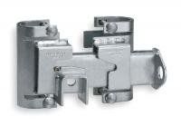 2RUH4 Gate Hasp, Silver
