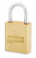 6DPY3 Solid brass padlock with bumpstop