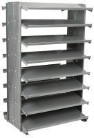 2RV77 Double Sided Pick Rack, 36.75InWx60.25InH