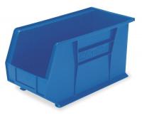 2RV96 Stack &amp; Hang Bin, 10-7/8 x 4-1/8 x 4, Blue