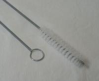 2RVF4 Pipe Brush, Nylon, White, 12 In. OAL