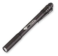 2RVL9 Pen Light, 2AAA Batteries, 48 Lumens, Black