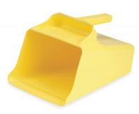 2RVY2 Mega Hand Scoop, Poly, 128 Oz, Yellow