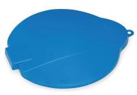 2RVZ1 Pail Lid, Blue, Polypropylene