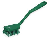 2RWC4 Dish Brush, Green, Polyester, 12In.
