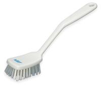 2RWC7 Dish Brush, White, Polyester, 12In.