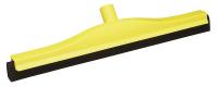 2RWL7 Floor Squeegee, Yellow, 24 In., Black Foam