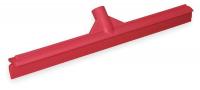 2RWN7 Floor Squeegee, Red, 20 In. L, Rubber