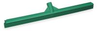 2RWP1 Floor Squeegee, Green, 24 In. L, Rubber