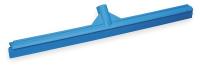 2RWP2 Floor Squeegee, Blue, 24 In. L, Rubber