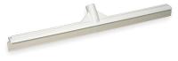 2RWP4 Floor Squeegee, White, 24 In. L, Rubber
