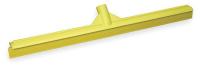 2RWP5 Floor Squeegee, Yellow, 24 In. L, Rubber