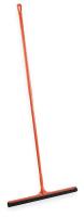 2RWU6 Floor Squeegee, Red, 20 In. L, Foam Rubber