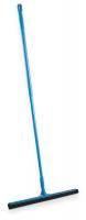 2RWX1 Floor Squeegee, Blue, 24 In. L, Foam Rubber