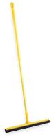 2RWX4 Floor Squeegee, Yellow, 24 In., Foam Rubber