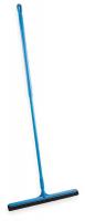 2RWX6 Floor Squeegee, Blue, 24 In. L, Foam Rubber