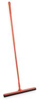 2RWY8 Floor Squeegee, Red, 28 In. L, Foam Rubber