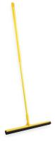 2RWZ1 Floor Squeegee, Yellow, 28 In., Foam Rubber