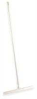 2RWZ5 Floor Squeegee, White, 20 In. L, Rubber