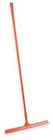 2RWZ9 Floor Squeegee, Red, 20 In. L, Rubber