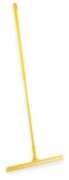2RXA7 Floor Squeegee, Yellow, 24 In. L, Rubber