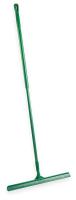 2RXA8 Floor Squeegee, Green, 24 In. L, Rubber
